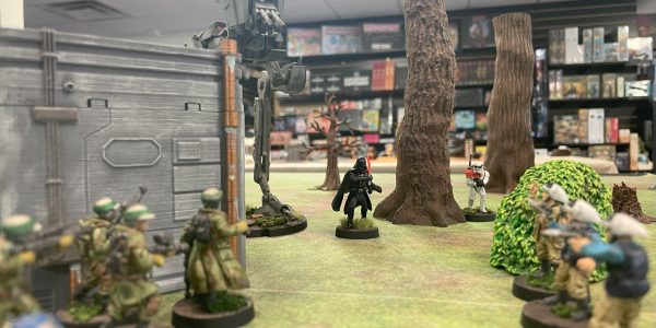 Star Wars Legion Game being played